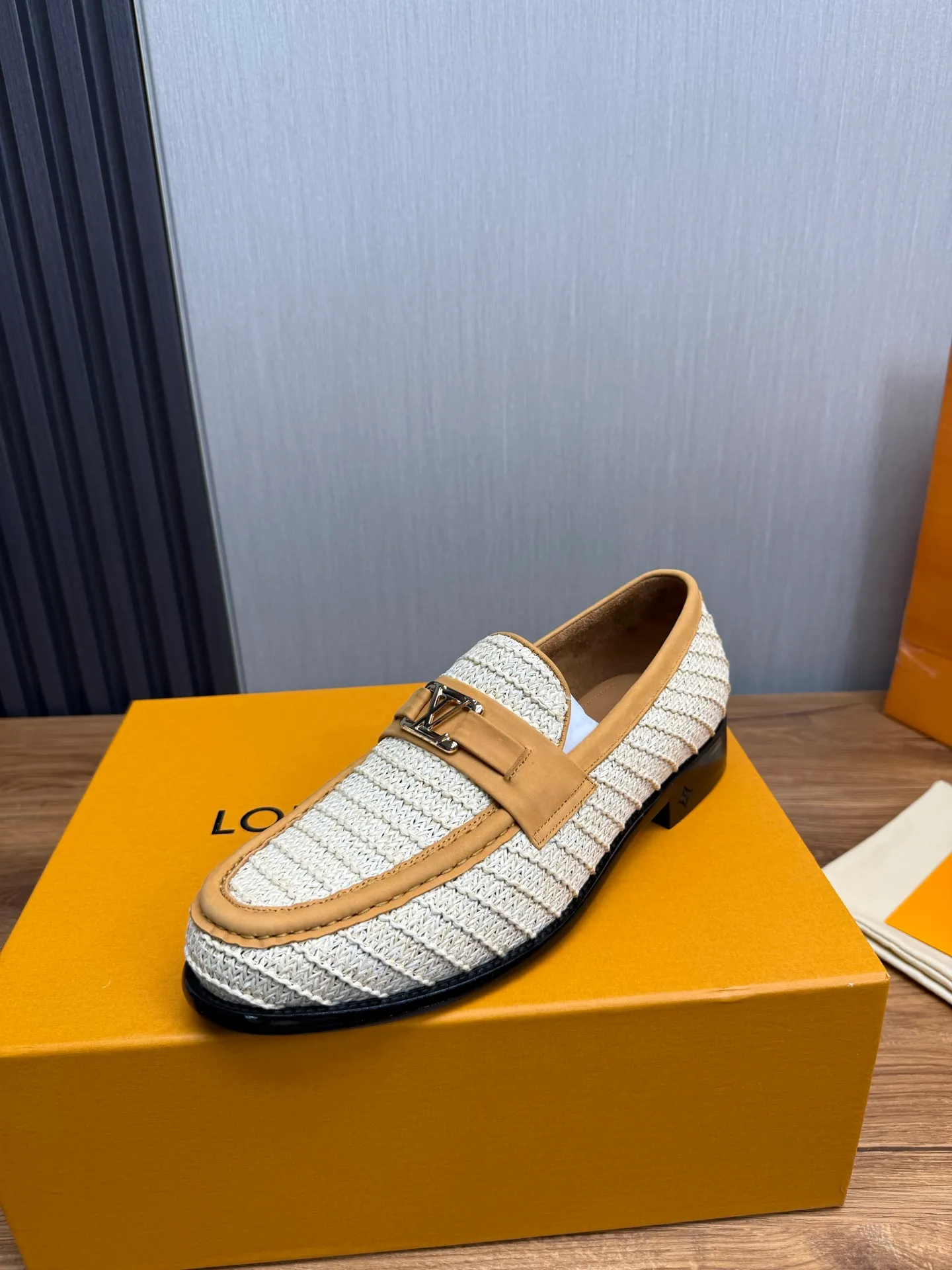 Factory 680💰 LV. Men's business casual leather shoes, all made of imported original brand leather, just to create a more comfortable wearing experience, original non-slip and wear-resistant outsole ✔️16-45 (38.45 non-returnable)